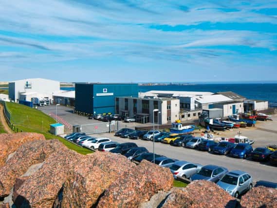 Thistle Seafoods is based at Boddam, near Peterhead. Picture: Contributed