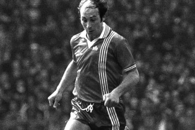 Drew Jarvie in action for Aberdeen in the 1978 Scottish Cup final against Rangers. Picture: SNS Group