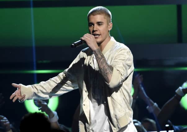 Justin Bieber has rented a secluded Scots castle to escape adoring fans. Picture: AP