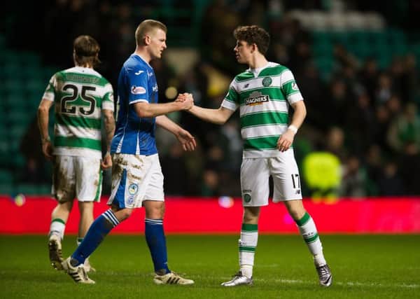 Celtic and St Johnstone will meet again in January. Picture: John Devlin