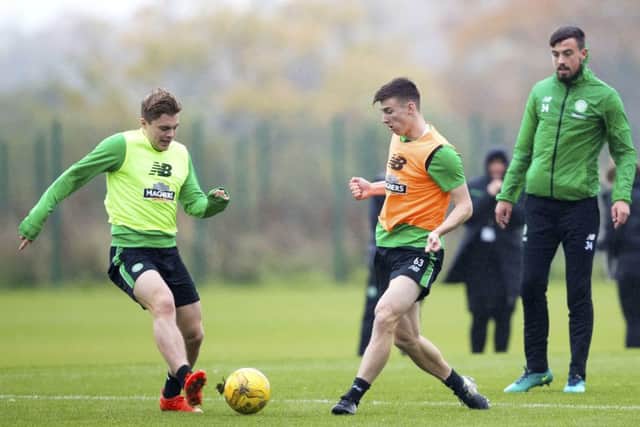Tierney sustained the injury during training at Lennoxtown. Picture: SNS Group