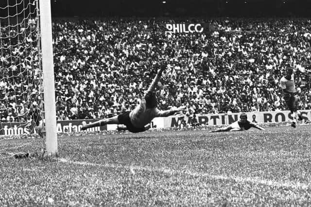 The greatest-ever goal from the captain of the greatest-ever team as Carlos Alberto scores in 1970. Picture: AP