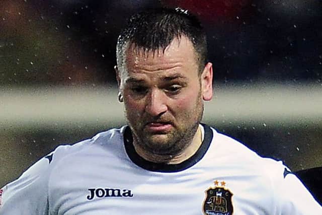 Garry Fleming scored in the 82nd minute