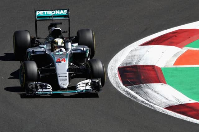 Lewis Hamilton was fastest in qualifying in Mexico. Picture: Mark Thompson/Getty Images