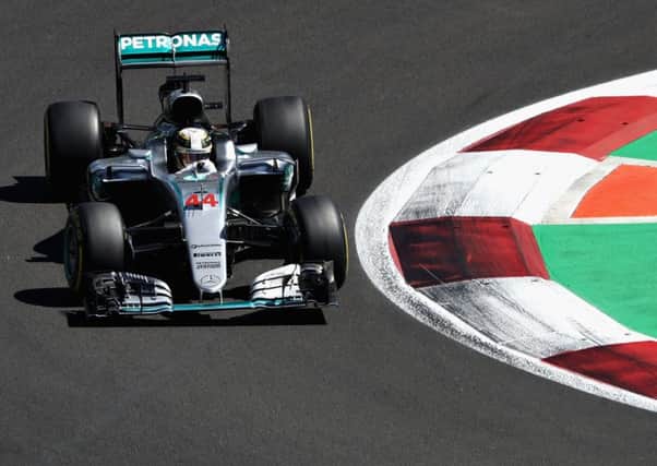 Lewis Hamilton was fastest in qualifying in Mexico.  Picture: Mark Thompson/Getty Images