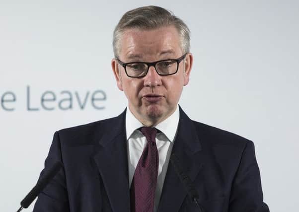 Michael Gove is one of 60 Conservative MPs who are calling on the Westminster government to deliver a 'hard' Brexit. Picture: Getty Images
