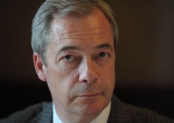 Ex-UKIP Leader Nigel Farage.