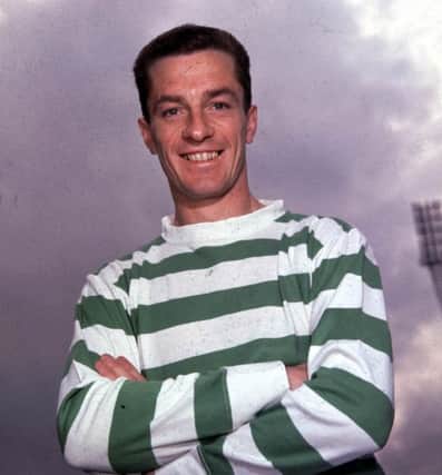 Steve Chalmers scored Celtic's European Cup-winning goal. Picture: SNS.