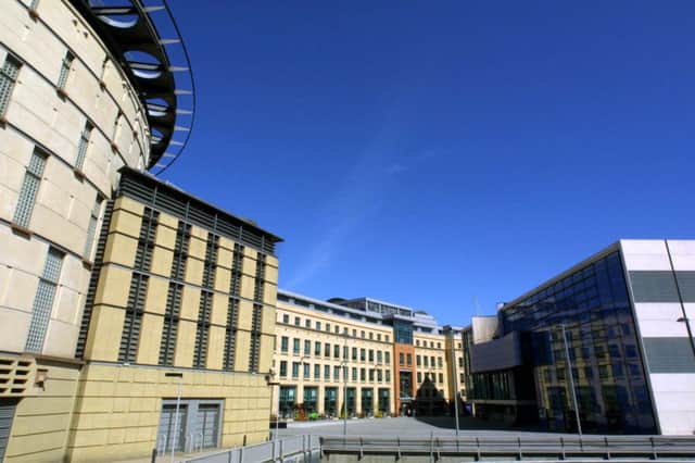 Edinburgh's financial district. Picture: TSPL