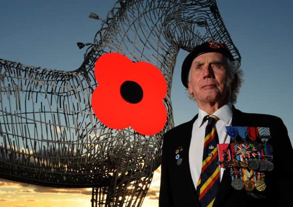 A two-minute silence will be observed across the UK later to remember the nation's war dead for Armistice Day. Picture: Poppyscotland2016