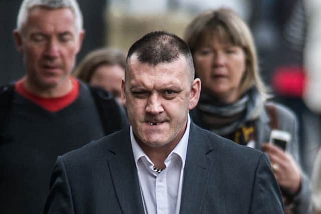 Ronnie Coulter outside the High Court.
 
Picture: John Devlin.