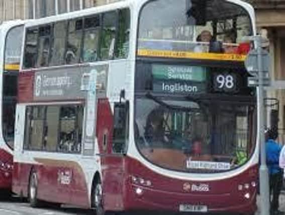 Council run transport services like Lothian buses could be among the areas facing cuts