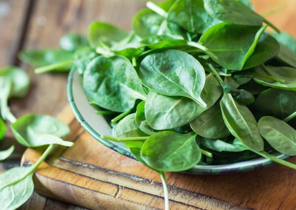 Spinach
Picture: submitted