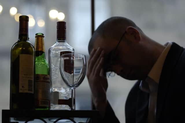 Latest figures demonstrate a clear association between heavy drinking and low income. Picture: Rob McDougall/TSPL