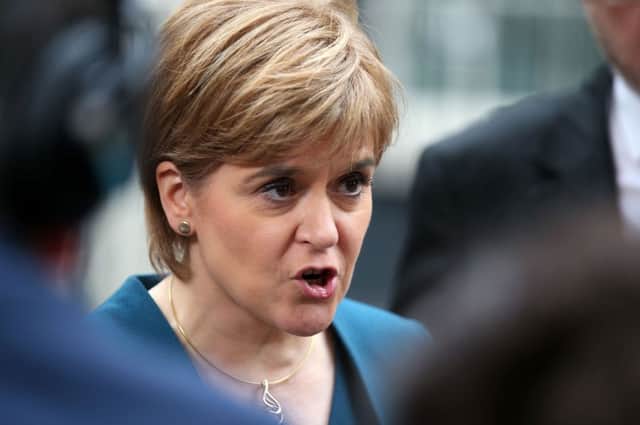Nicola Sturgeon has already ruled increasing the highest rate of income tax. Picture:  AFP