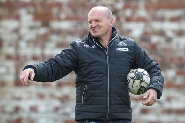 Glasgow Warriors head coach Gregor Townsend. Picture: SNS