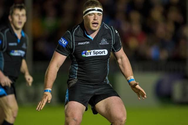 Glasgow Warriors prop Alex Allan has been called into the Scotland squad. Picture: Bill Murray/SNS