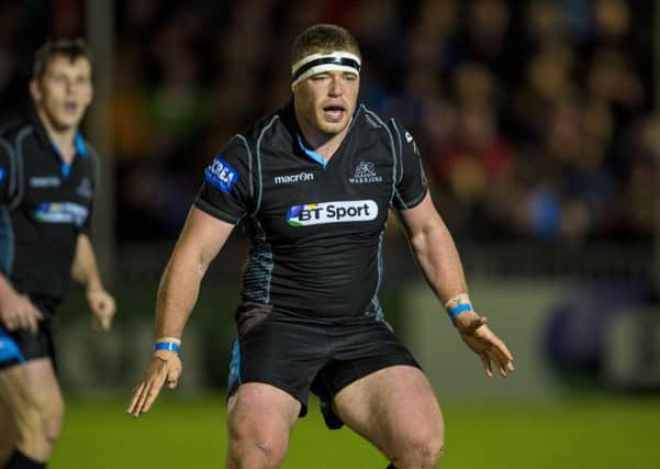 Glasgow Warriors prop Alex Allan has been called into the Scotland squad. Picture: Bill Murray/SNS