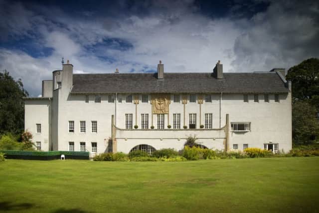 The iconic House for an Art Lover is offering an exclusive overnight stay for the first time ever. Picture: contributed