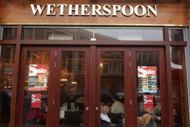 One of Wetherspoon's 900-plus UK pubs. Picture: Stephen Kelly/PA