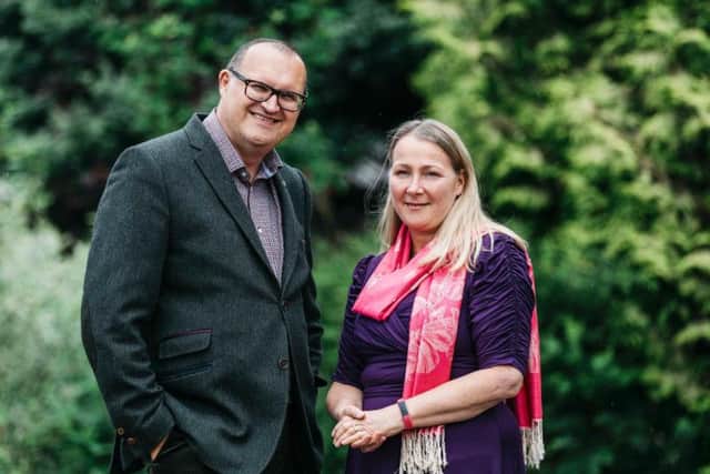 Jon Proctor and Andrea Nicholas of Green Tourism. Picture: Contributed