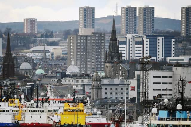 The oil price slump has decreased the value of houses in Aberdeen by 10 per cent. Picture: Jeff J Mitchell/Getty Images