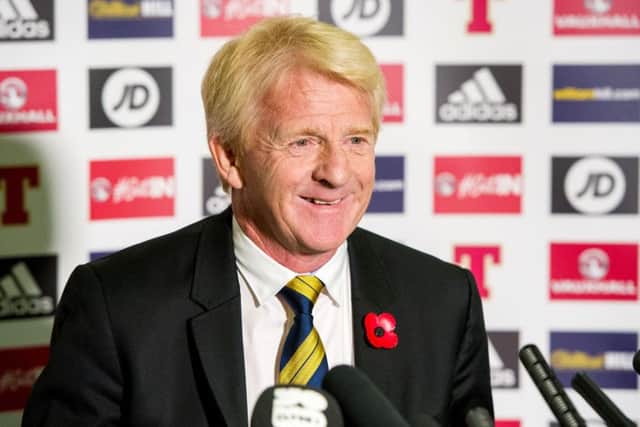 Scotland manager Gordon Strachan was amused by Leigh Griffiths calling himself "Shorty". Picture: Ross Parker/SNS