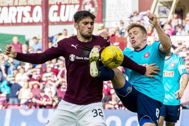 Hearts and Hamilton will now play on a Monday night. Picture: SNS