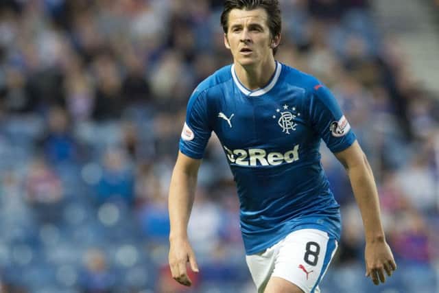 Joey Barton has been ordered by Rangers to return to training. Picture: Craig Foy/SNS