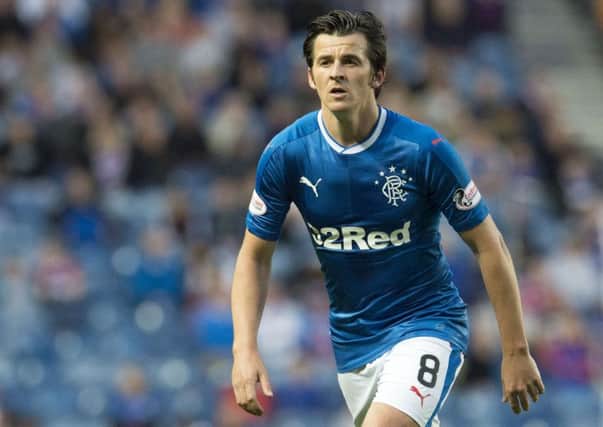 Joey Barton has been ordered by Rangers to return to training. Picture: Craig Foy/SNS