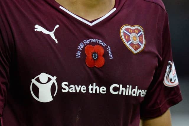 Hearts always pay fitting tribute to those lost in the Great War, including many of their own players, but others have questionable motives for promoting the poppy.