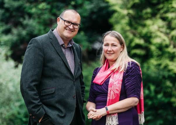 Green Tourism chief executive Jon Proctor with managing director Andrea Nicholas. Picture: Contributed