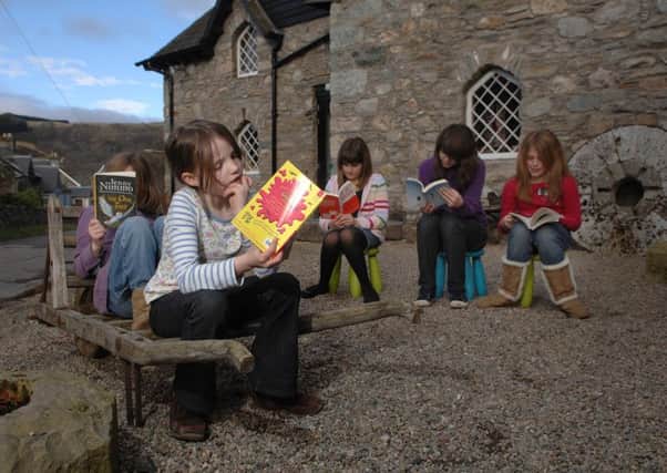 A reading group at the Watermill bookshop in Aberfeldy