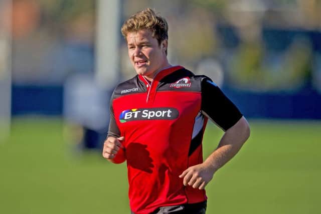 Edinburgh's new prop Kyle Whyte has been signed in partnership with Watsonians. Picture: Bill Murray/SNS