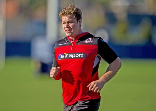 Edinburgh's new prop Kyle Whyte has been signed in partnership with Watsonians. Picture: Bill Murray/SNS