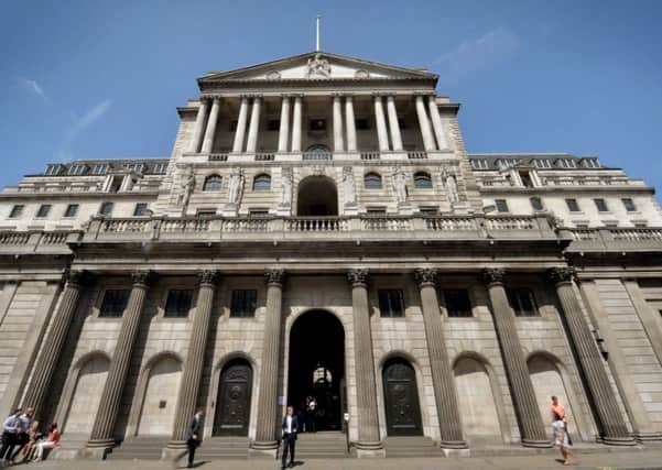 The Bank of England is forecasting a sharp rise in inflation following the slump in sterling. Picture: Anthony Devlin/PA Wire
