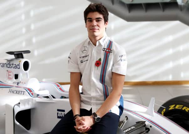 Teenager Lance Stroll is unveiled as the Williams driver for the 2017 Formula One season.  Picture: David Davies/PA Wire