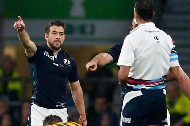 Greig Laidlaw and Scotland will face Australia for the first time since the infamous World Cup quarter-final last year. Picture: Getty