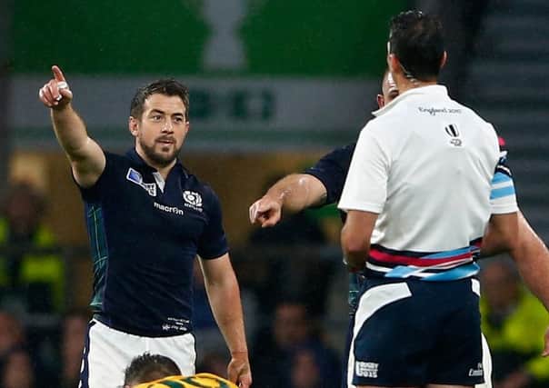 Greig Laidlaw and Scotland will face Australia for the first time since the infamous World Cup quarter-final last year. Picture: Getty