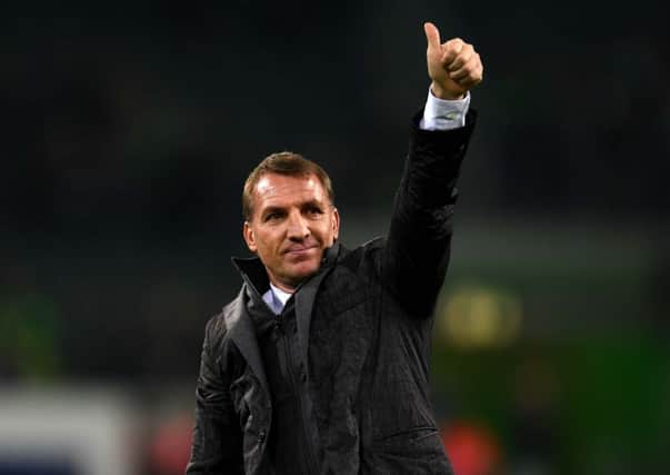 Brendan Rodgers' side have two points from their four games. Picture: AFP