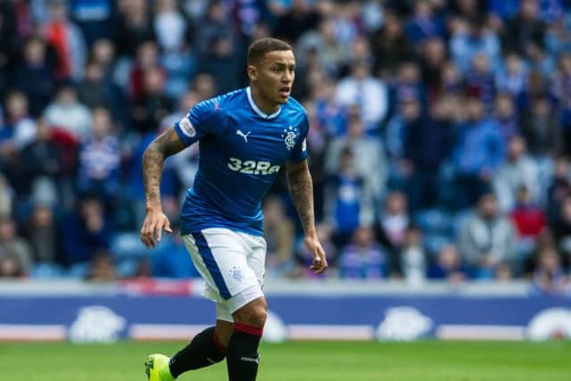 James Tavernier was pushed further forward for the Betfred Cup semi-final. Picture: John Devlin