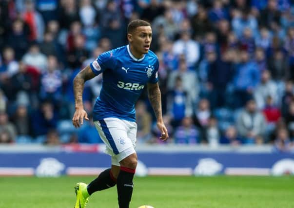 James Tavernier was pushed further forward for the Betfred Cup semi-final. Picture: John Devlin