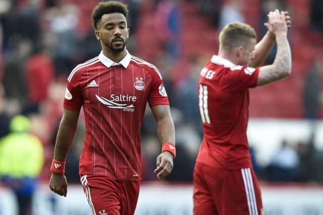 Shay Logan and Aberdeen have lost their last two games. Picture: SNS