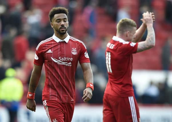 Shay Logan and Aberdeen have lost their last two games. Picture: SNS