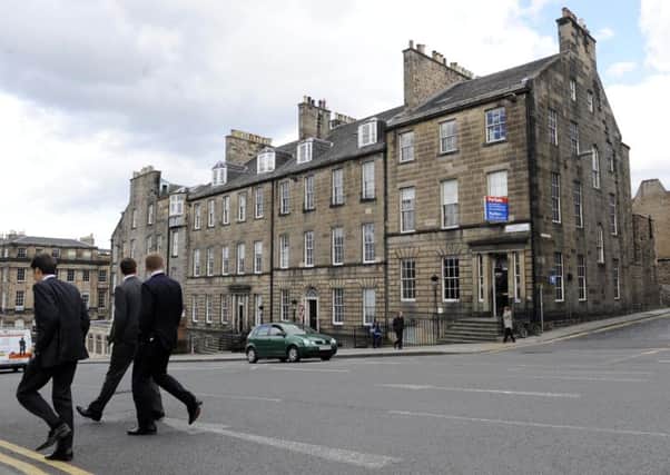 North Charlotte Street which is the 2nd most expensive street to buy a property on in Scotland. Picture: Greg Macvean