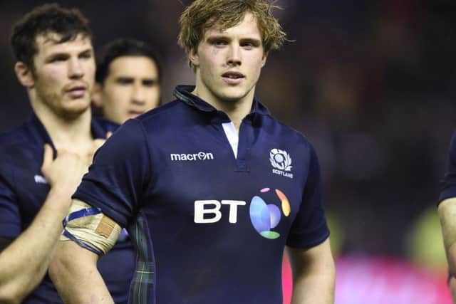 Jonny Gray is said to have declined a move to Touaon. Picture Ian Rutherford