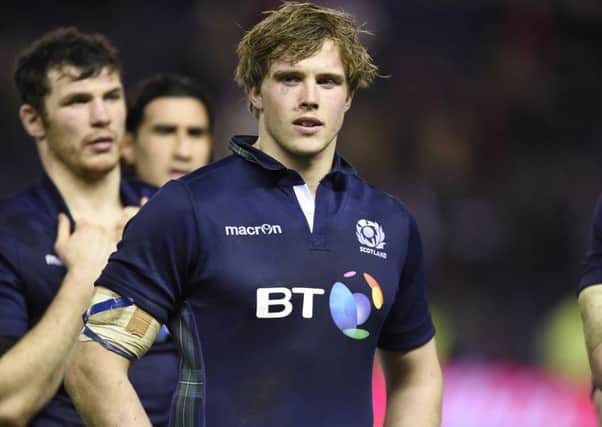 Jonny Gray is said to have declined a move to Touaon. Picture Ian Rutherford