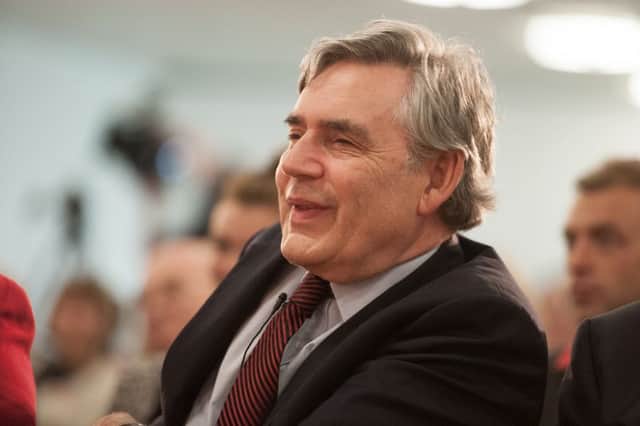 Former Prime Minister Gordon Brown. Picture: John Devlin