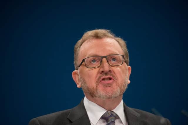 Scottish Secretary David Mundell criticised Fifa's poppy ban. Picture: PA