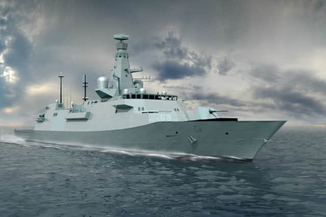 Eight of the Type 26 frigates have been ordered by the MOD. Picture: BAE Systems
